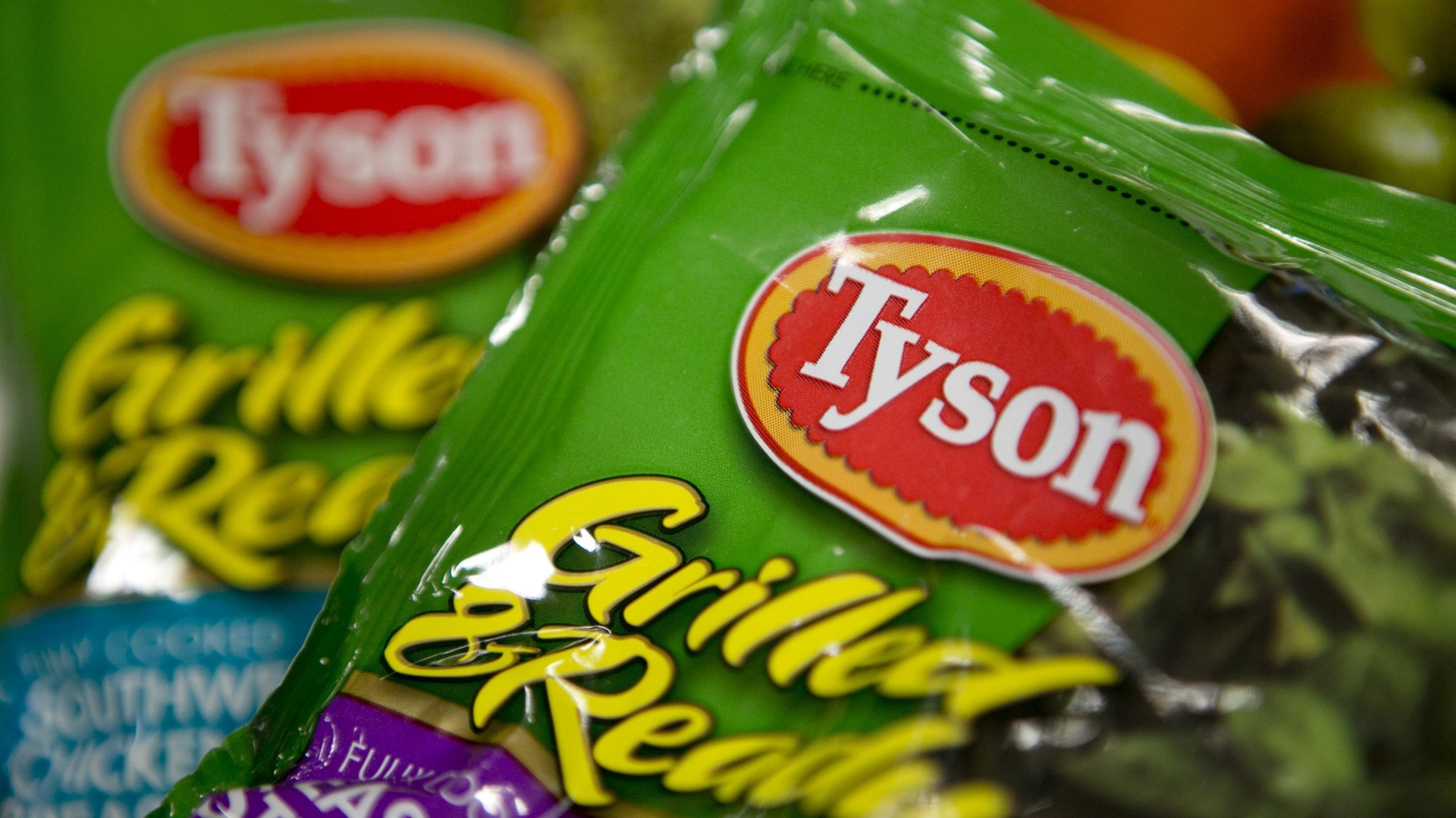 A Tyson Foods product is seen in this undated photo. (Credit: Andrew Harrer/Bloomberg/Getty via CNN)