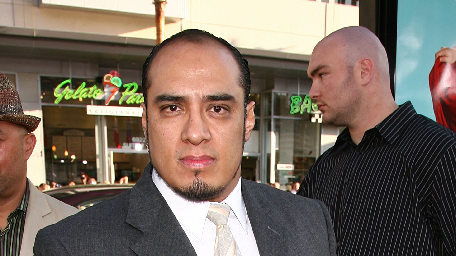 Silver King arrives at the premiere of "Nacho Libre" at the Grauman's Chinese Theatre on June 12, 2006. (Credit: Kevin Winter/Getty Images)