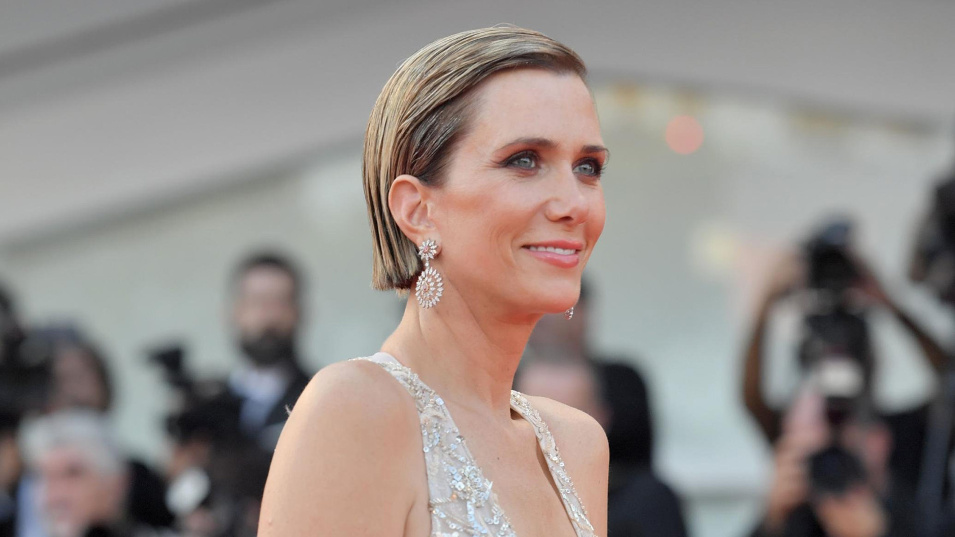 A rep for Kristen Wiig confirmed to CNN that her new comedy with Annie Mumolo, "Barb and Star Go to Vista Del Mar," has pulled out of filming in the state in light of its "heartbeat bill." (Credit: Tiziana Fabi/AFP/Getty Images)