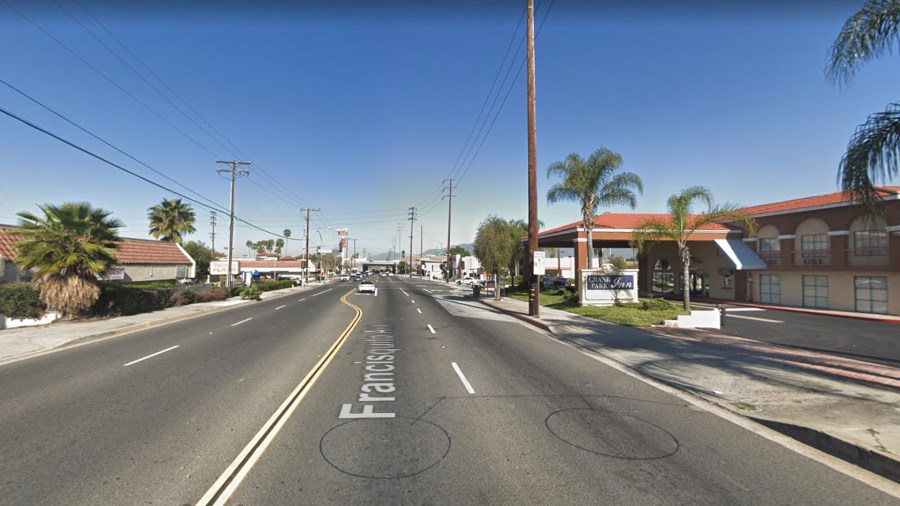 The 13900 block of Francisquito Avenue in Baldwin Park, as pictured in a Google Street View image in March of 2019.