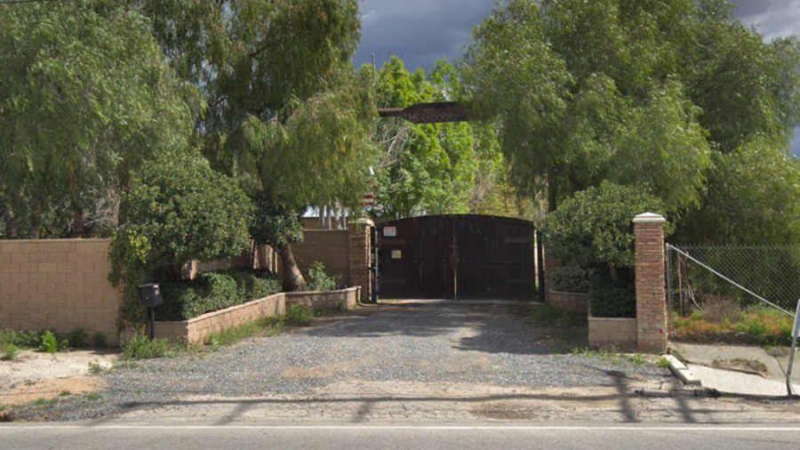 The entrance to the California Equine Retirement Foundation is seen in a Google Maps image.