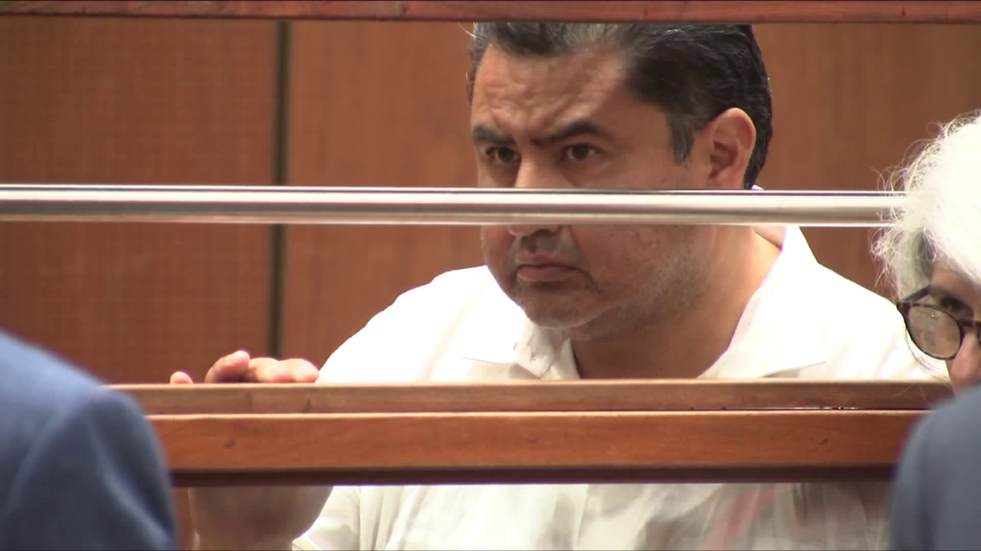 Naasón Joaquín García appears in court in Los Angeles on June 5, 2019. (Credit: KTLA)