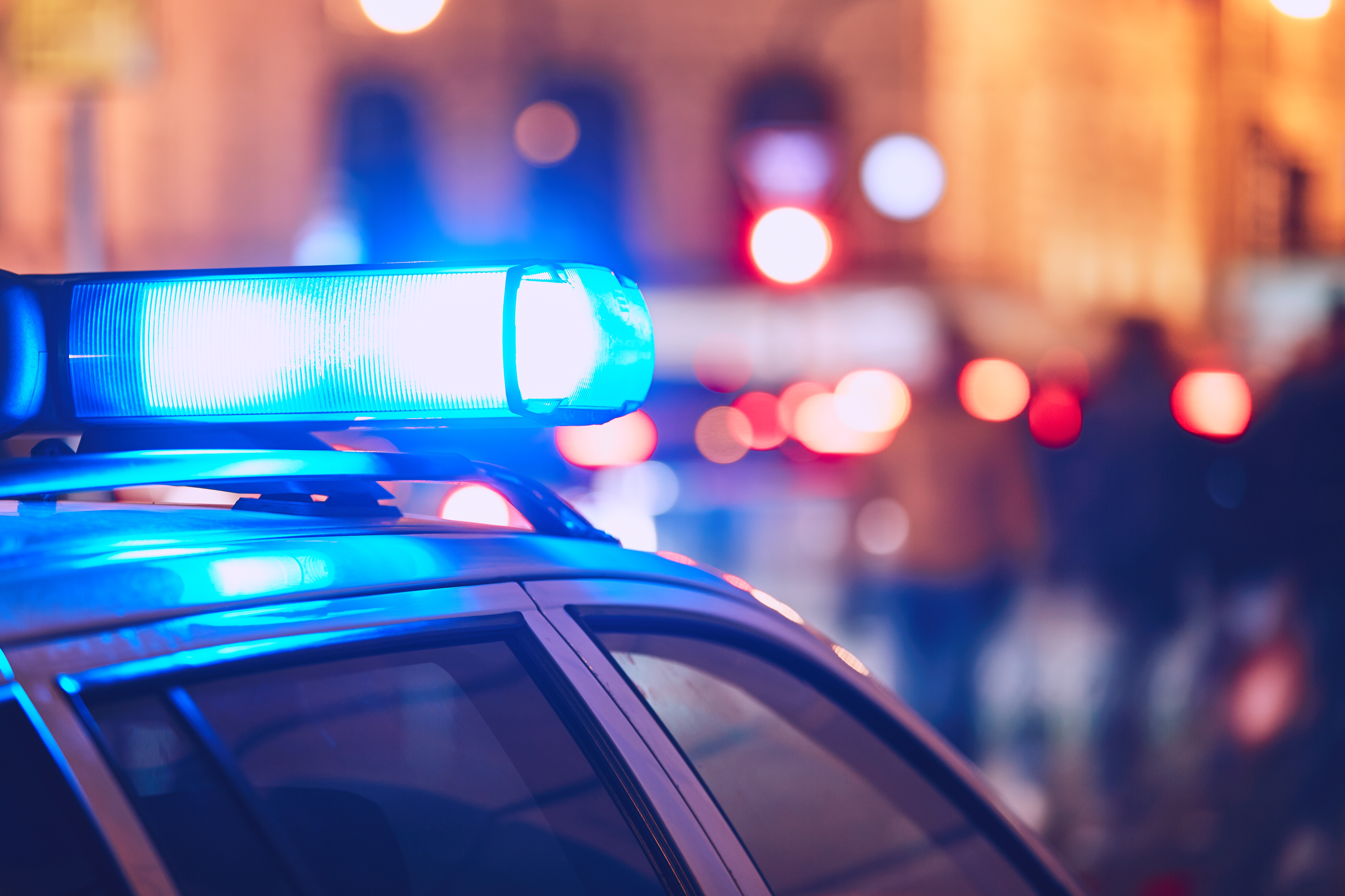 A police vehicle is seen in a file photo. (Credit: Getty Images)