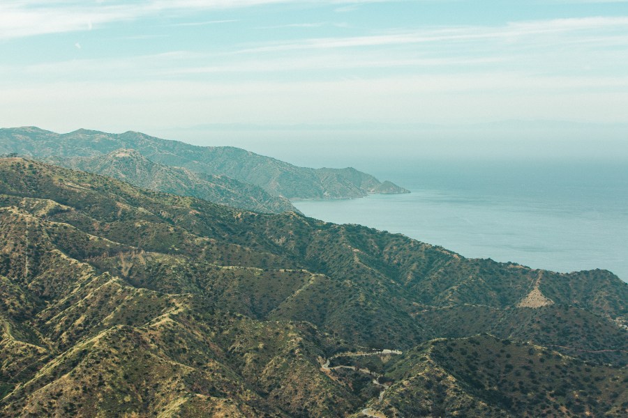 The Catalina Island coastline is seen in a file photo. (Credit: iStock / Getty Images Plus)