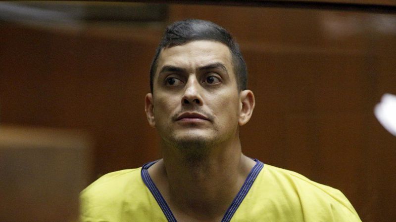 David Martinez is pictured in Los Angeles Superior Court during his arraignment hearing in 2014. (Credit: Irfan Khan / Los Angeles Times)