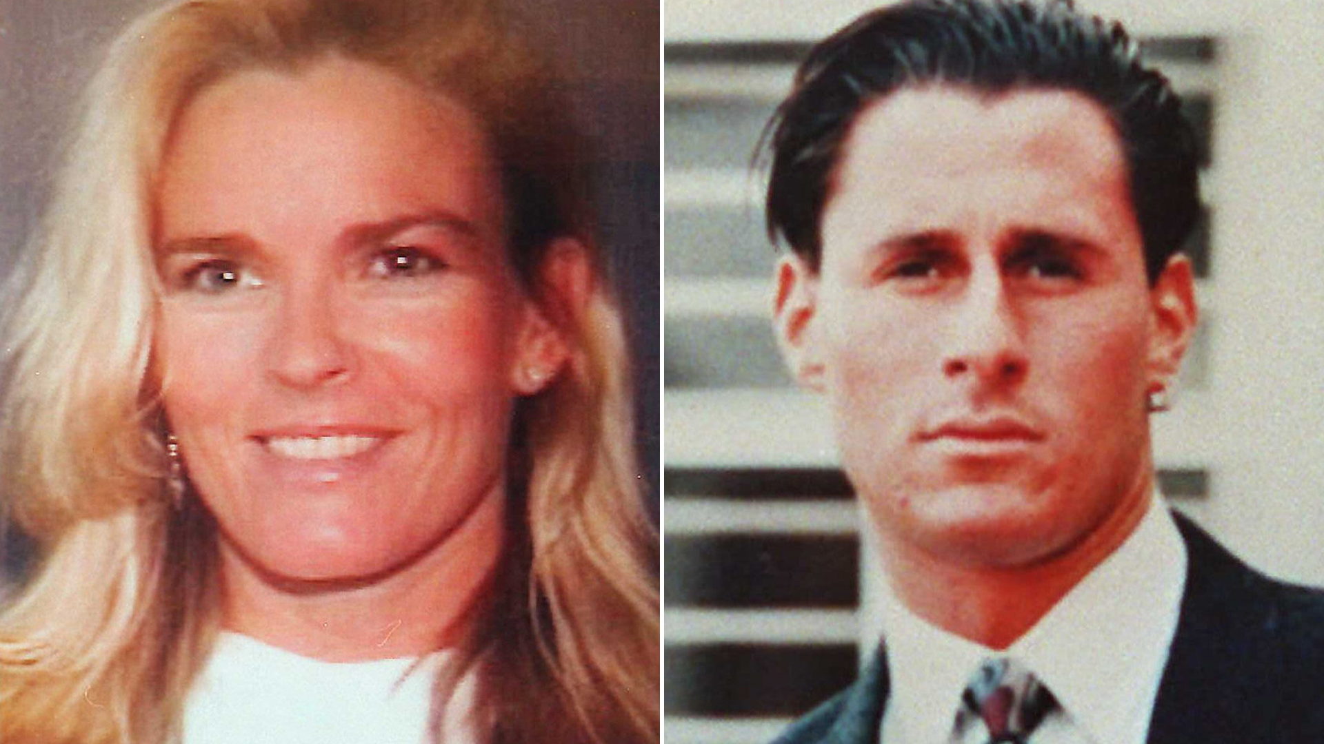 Nicole Brown Simpson and Ronald Goldman are seen in file photos. (Credit: Getty Images)