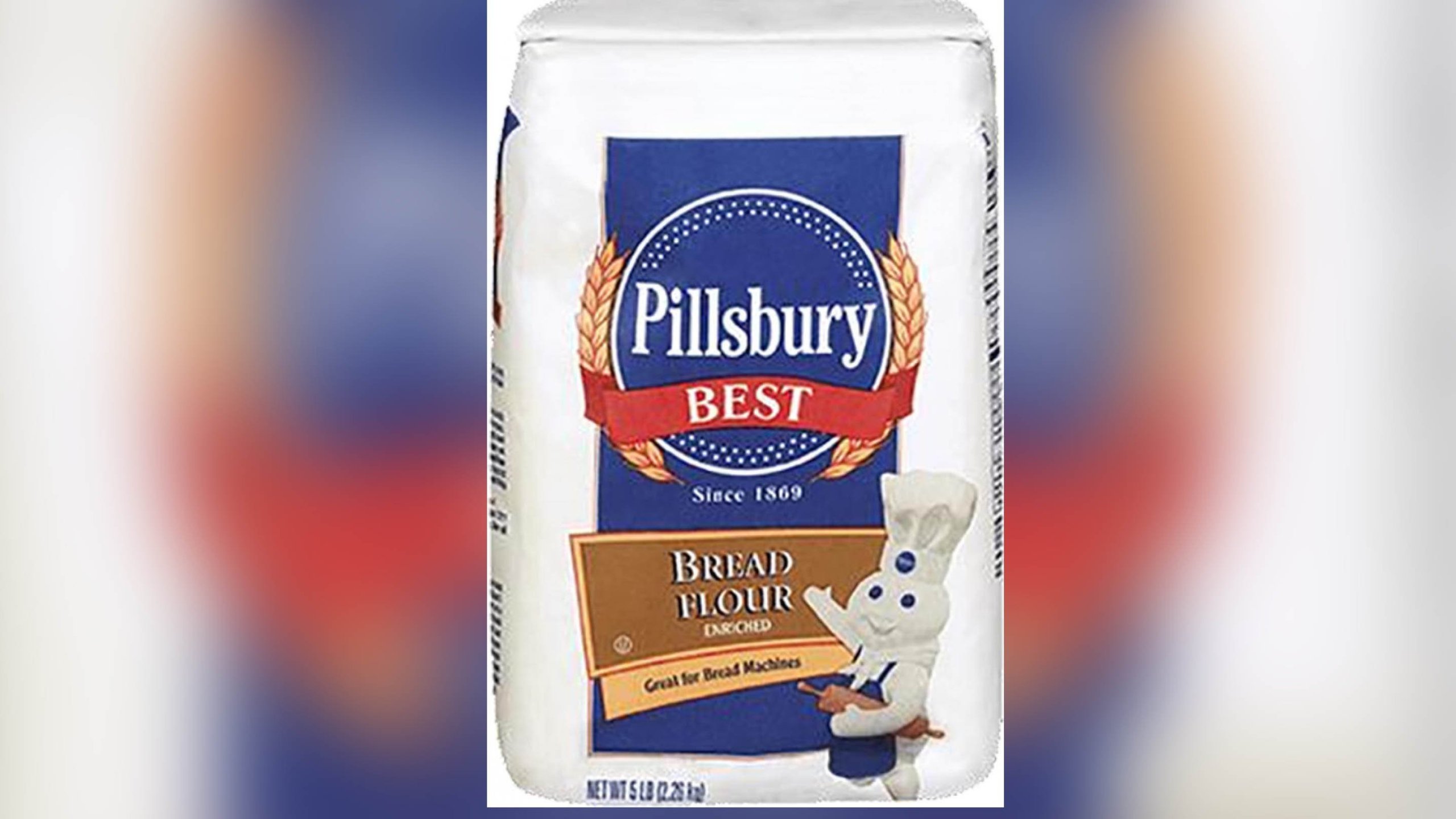 Pillsbury has recalled its 'Best Bread Flour' from stores because of possible E. coli contamination. (Credit: FDA)