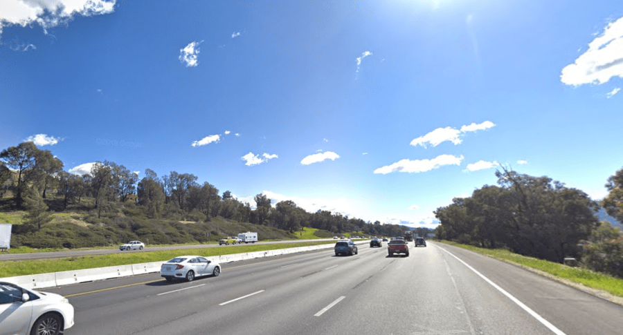 The 15 Freeway in Temecula is seen in a Google Maps Street View image on June 4, 2019.