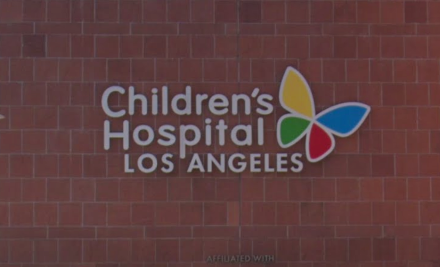 Children's Hospital Los Angeles is seen in this image from Google Maps.