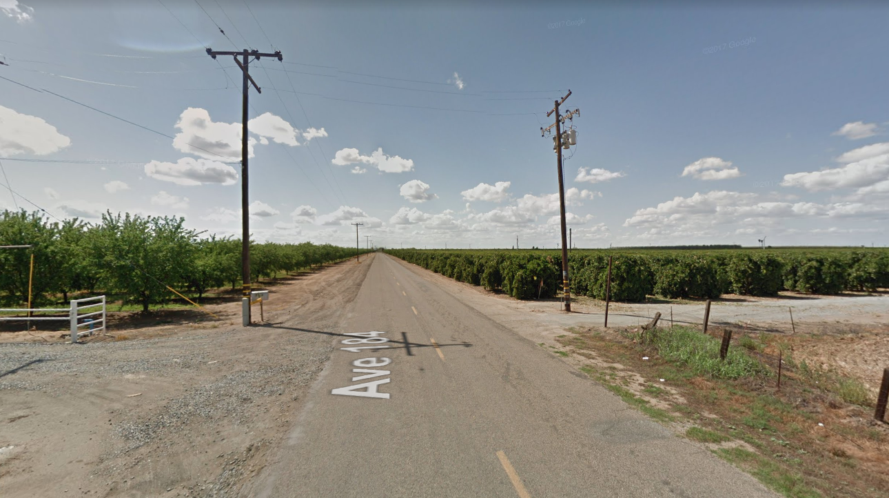 The 18900 block of Avenue 184 in Porterville is seen in a Google Maps Street View image on June 29, 2019.