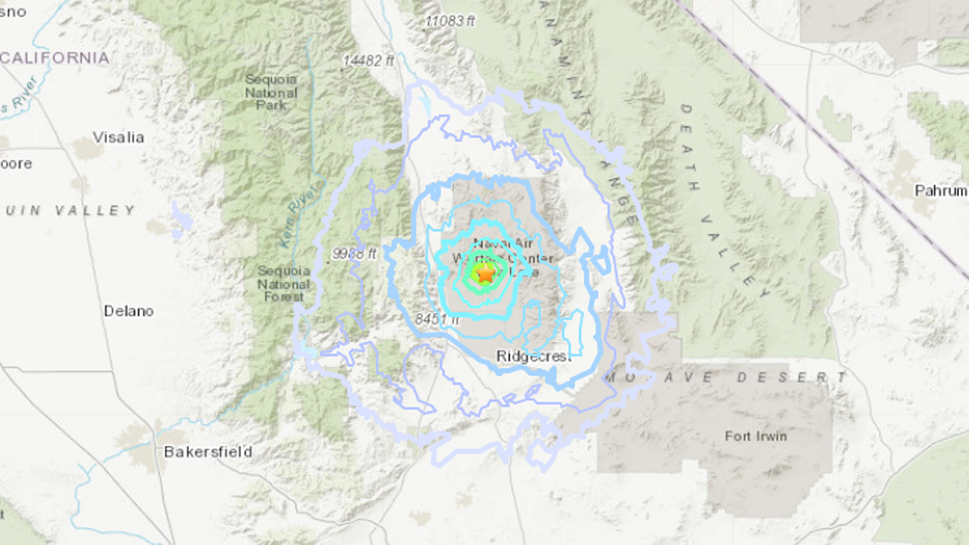 A magnitude 4.7 quake that shook the Ridgecrest region July 25, 2019, is among more than 80,000 temblors to hit the area since July 4.