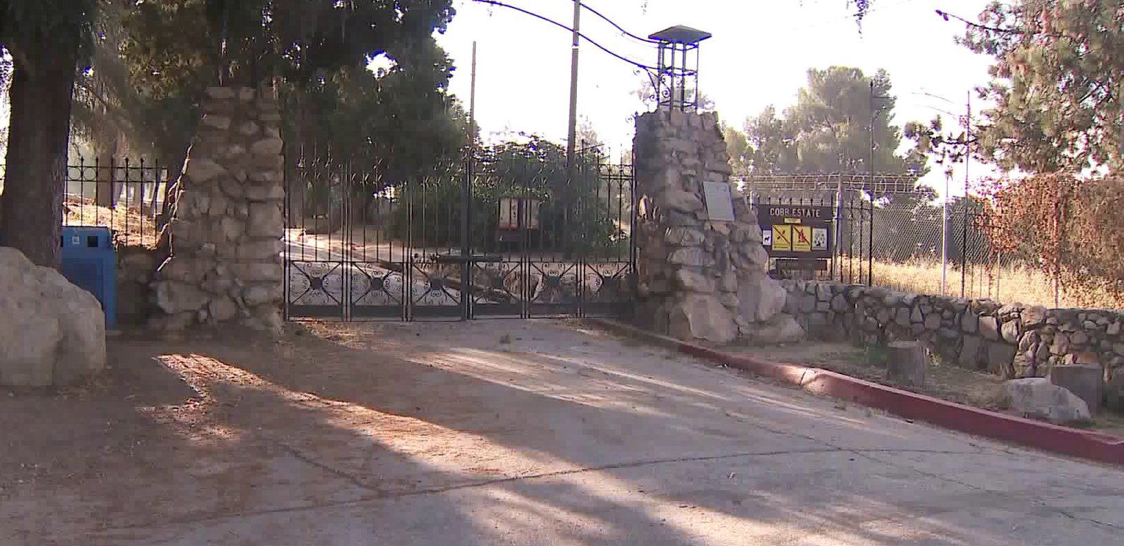 The Cobb Estate in Altadena is seen on July 20, 2019. (Credit: KTLA)