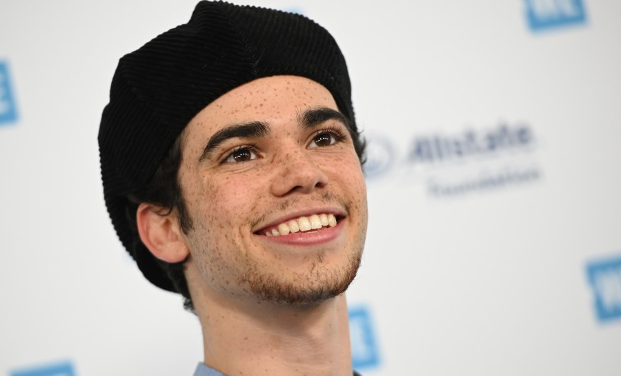 Actor Cameron Boyce arrives for WE Day California at the Forum in Inglewood on April 25, 2019. (Credit: ROBYN BECK/AFP/Getty Images)