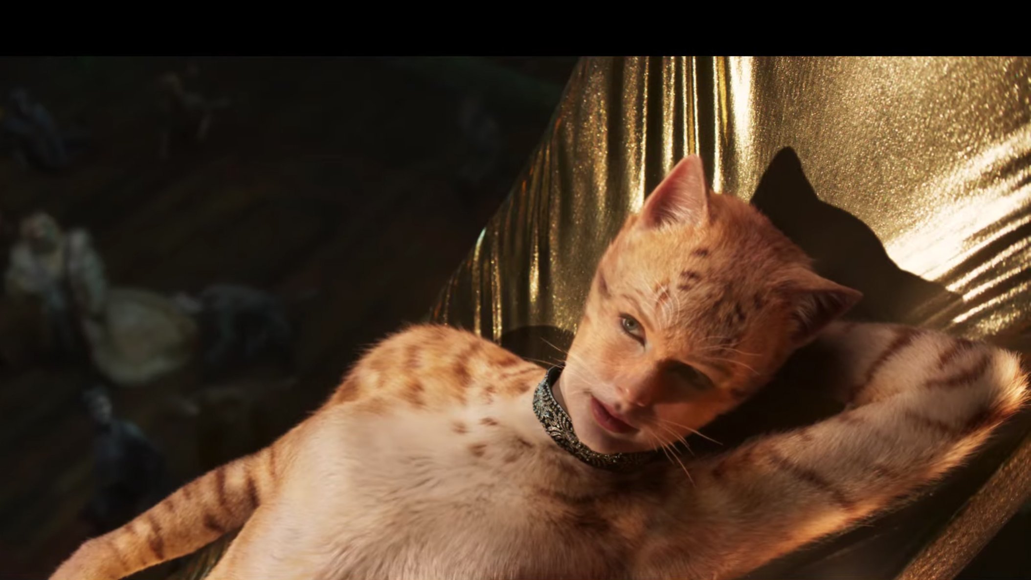 The first trailer for the movie "Cats" has arrived. While a teaser video that was released earlier this week focused on actors like Taylor Swift, Idris Elba and James Corden, who are portraying the fancy-footed felines, the new video allows more glimpses of them in what was referred to in the teaser as "digital fur technology." (Via CNN)