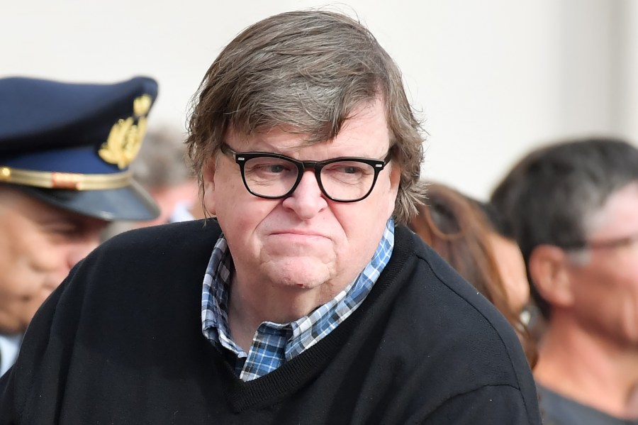 Documentary filmmaker Michael Moore attends the Pope's weekly general audience on October 17, 2018 at St. Peter's square in the Vatican. (Credit: TIZIANA FABI/AFP/Getty Images)