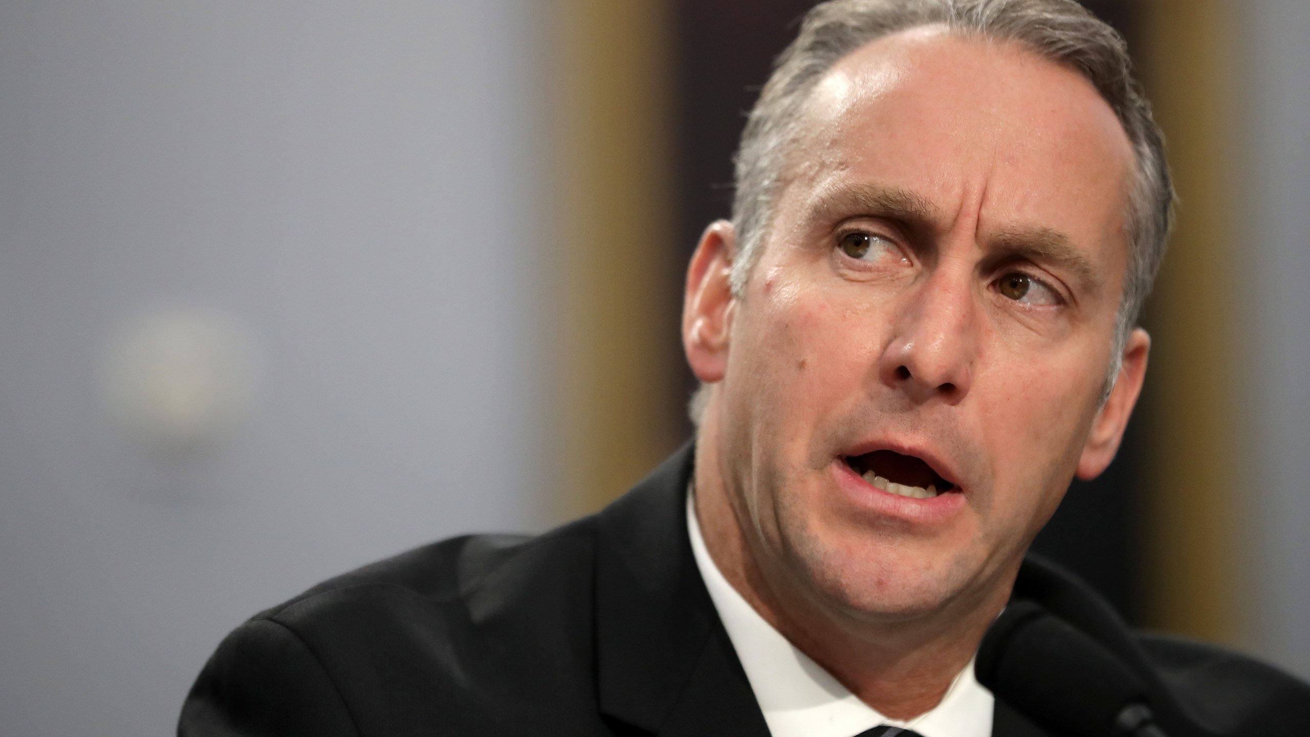 U.S. Immigration and Customs Enforcement (ICE) Acting Director Matthew Albence testifies before the House Appropriations Committee's Homeland Security Subcommittee in the Rayburn House Office Building on Capitol Hill July 25, 2019, in Washington, D.C. (Credit: Chip Somodevilla/Getty Images)