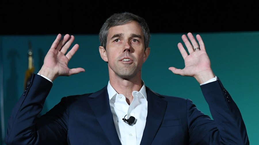 Beto O Rourke speaks during the 2020 Public Service Forum on Aug. 3, 2019, in Las Vegas, Nevada. (Credit: Ethan Miller/Getty Images)