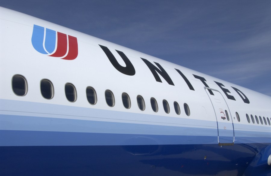 A United Airlines jet appears in a file photo. (Credit: United Airlines via Getty Images)