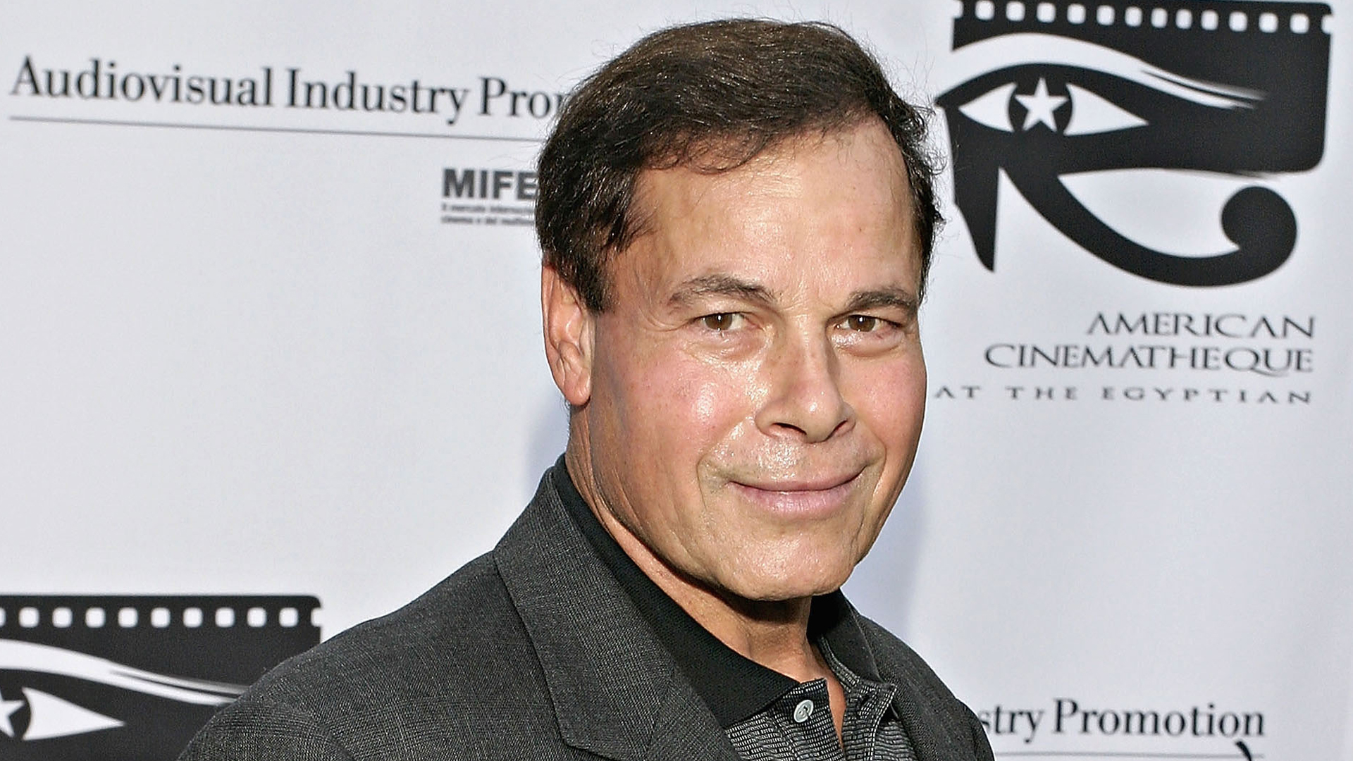 Franco Columbu attends "Cinema Italian Style: New Films From Italy (Under the Sign of Fellini)" on June 4, 2004 at the Egyptian Theatre in Hollywood. (Credit: Giulio Marcocchi/Getty Images)