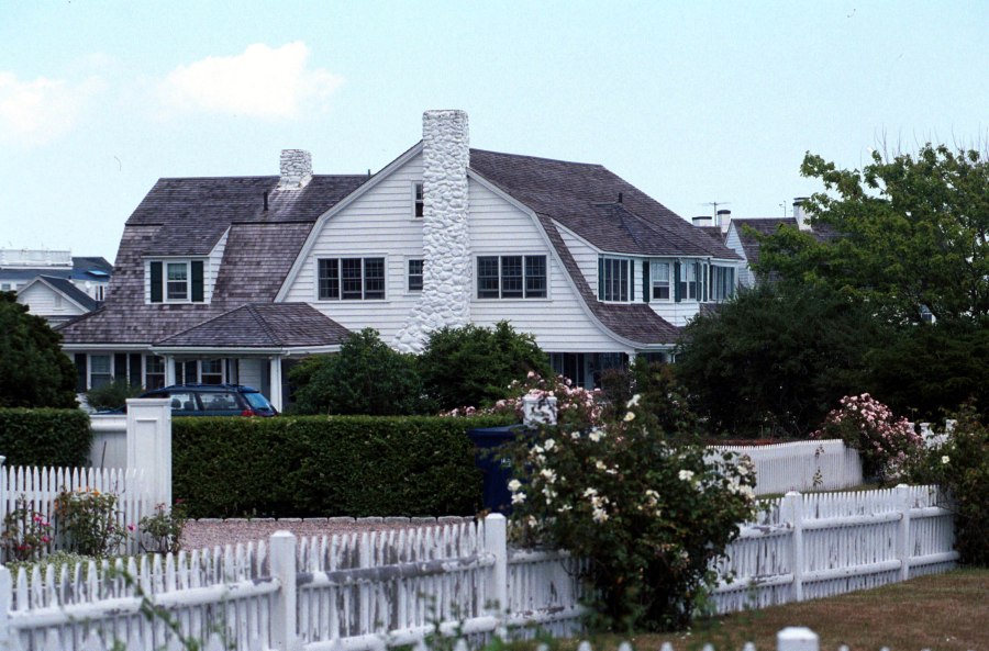 The Kennedy family compound in DescriptionHyannis Port, Massachusetts, is seen on July 6, 2000. (Credit: Darren McCollester / Newsmakers via Getty Images)