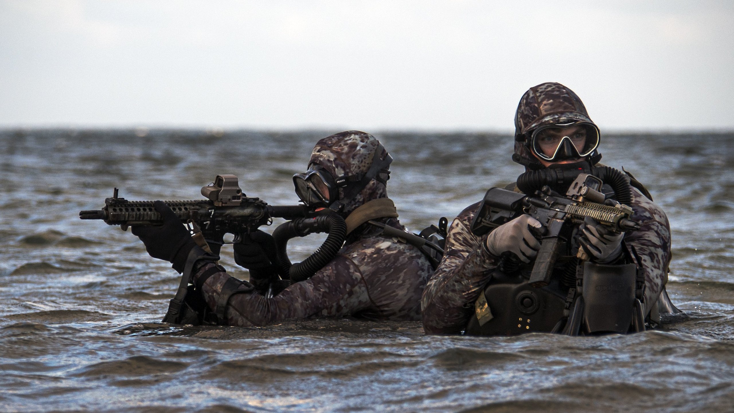 Members of a U.S. Navy SEAL team appear in this undated photo. (Credit: MCCS Jayme Pasoric / U.S. Navy via CNN)