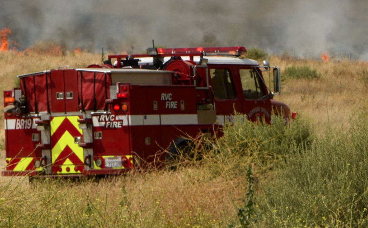 A Cal Fire Riverside truck is seen in a file photo. (Credit: Cal Fire)