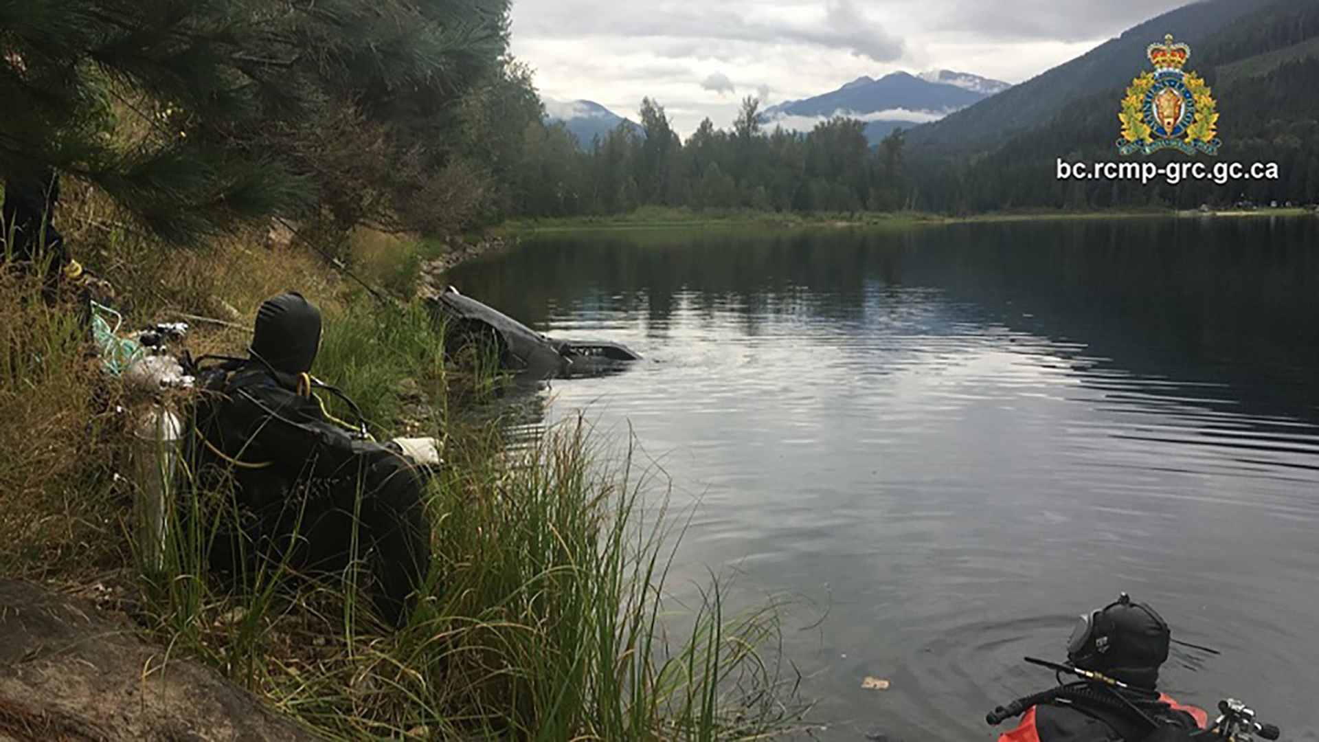 A curious 13-year-old boy discovered a vehicle in a lake in Canada last month, and helped solve the case of a woman who went missing 27 years ago. CREDIT: Reelstoke Royal Canadian Mounted Police (Credit: Canadian Mounted Police)