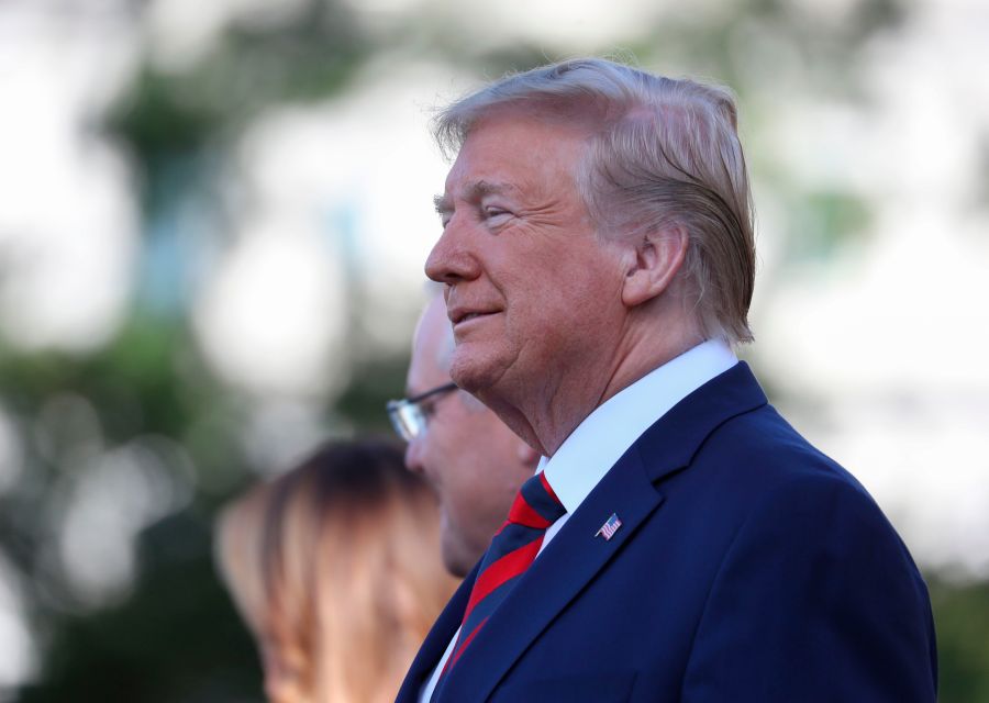 President Donald Trump stands with Australian Prime Minister Scott Morrison during an Official Visit by the Australian PM at the White House on September 20, 2019. (Credit: ALEX EDELMAN/AFP/Getty Images)