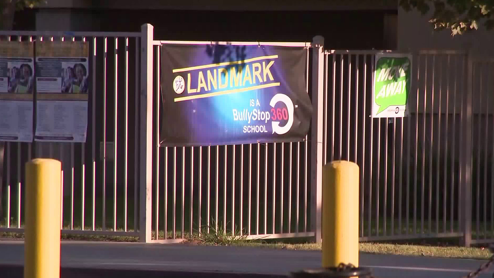 Landmark Middle School in Moreno Valley is seen on Sept. 17, 2019. (Credit: KTLA)