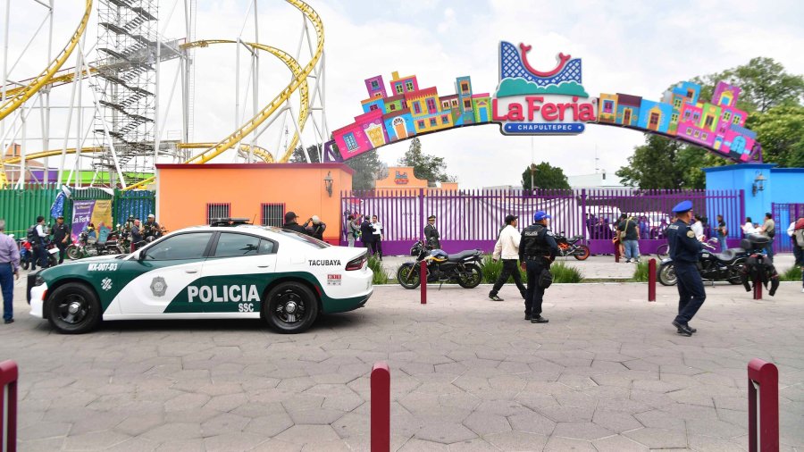 The entrance to the Feria de Chapultepec in the Mexico City township of Miguel Hidalgo is seen on Sept. 28, 2019 in this photo obtained by CNN. (Credit: El Universal Agency/Hugo Garcia/EELG/AP)