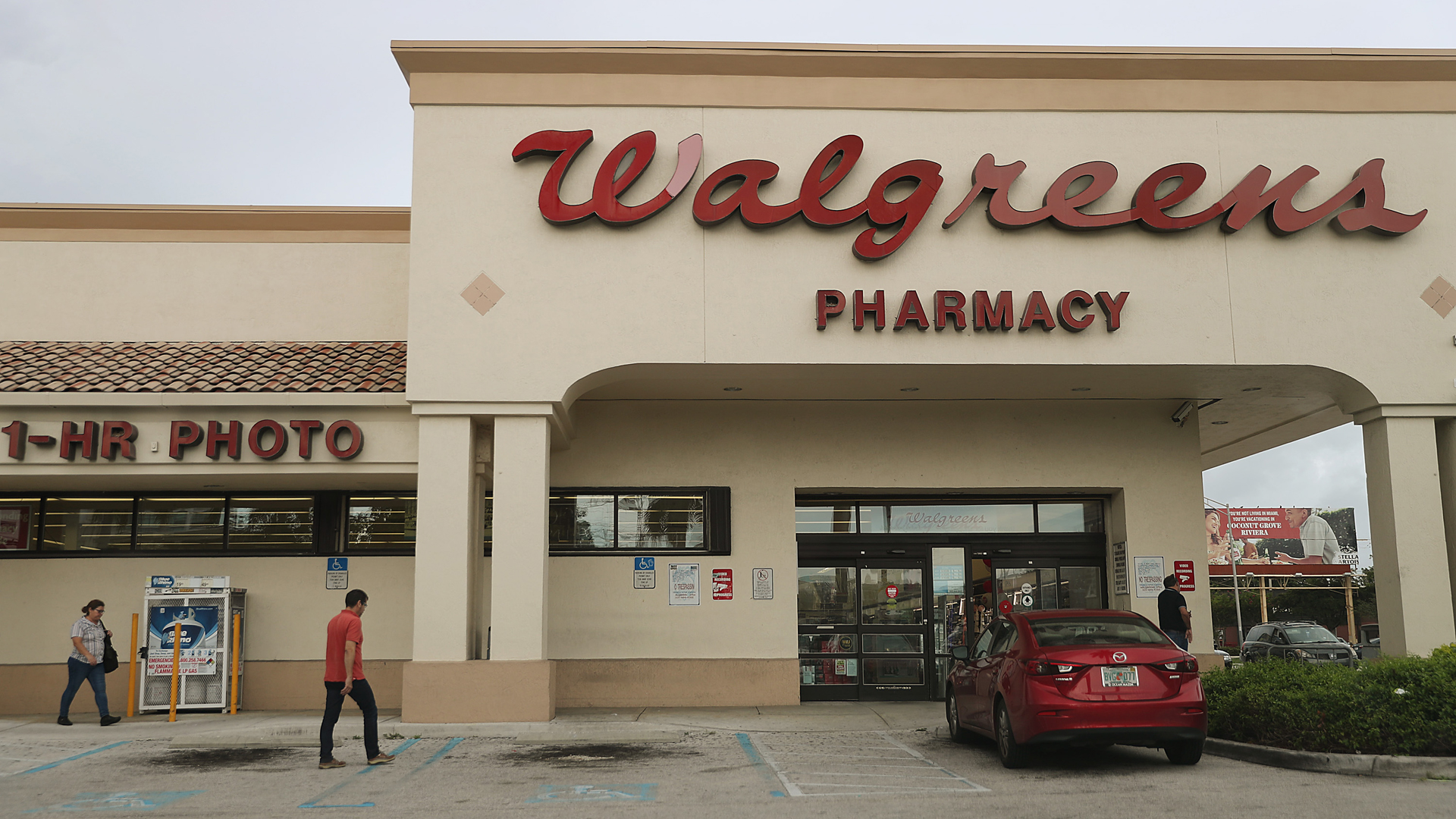 A Walgreens store is seen on August 07, 2019 in Miami, Florida. (Credit: Joe Raedle/Getty Images)