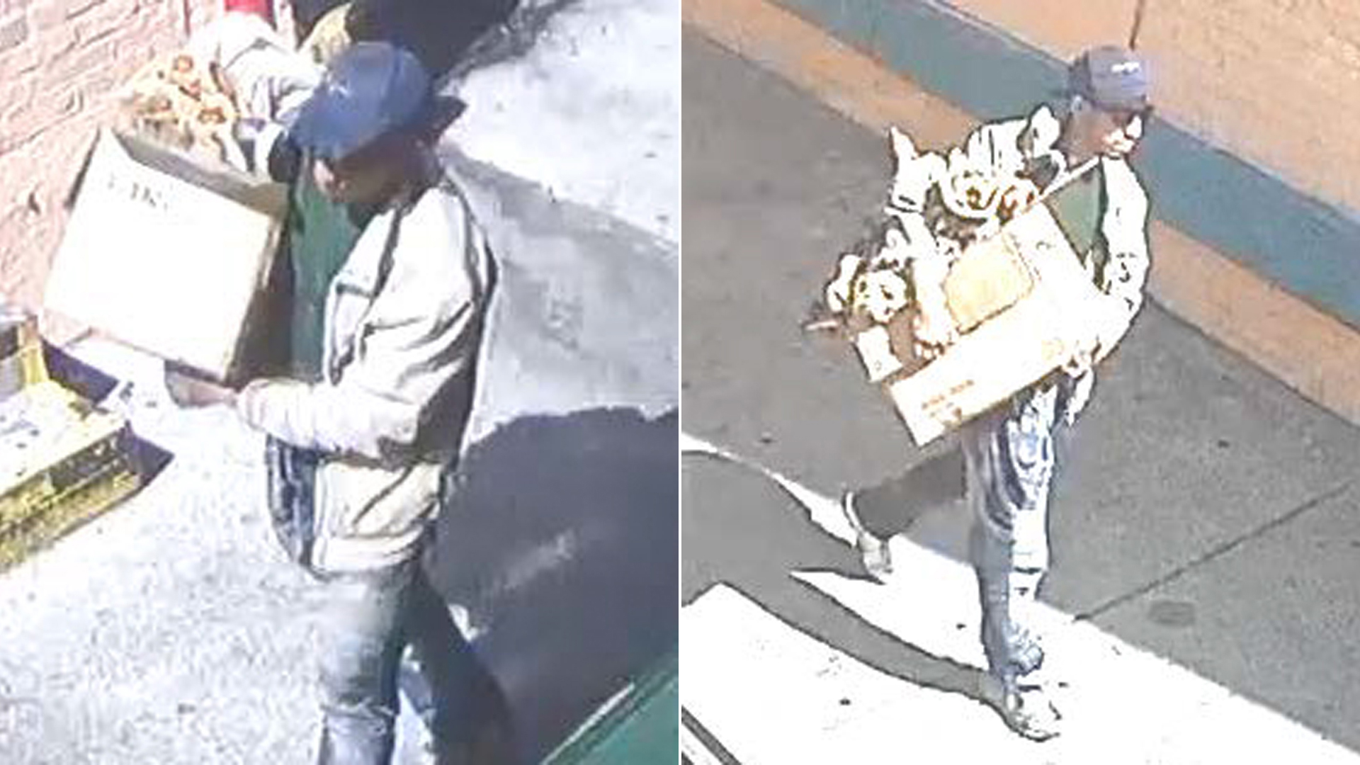 Investigators are seeking the man picture in this photo in connection with an arson fire that caused $3 million worth of damage to an LAUSD maintenance building in downtown Los Angeles on Oct. 3, 2019. (Credit: Los Angeles Fire Department)