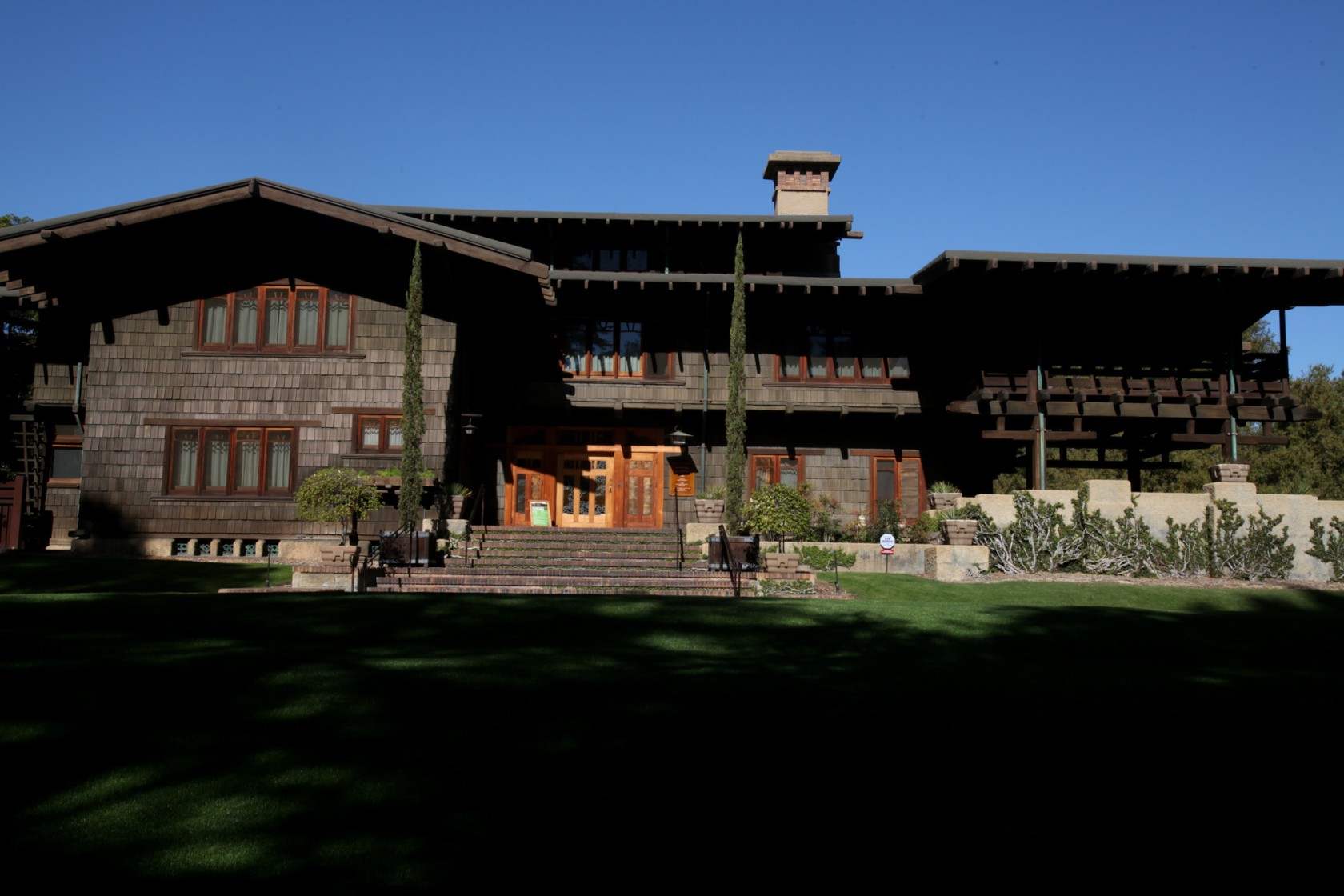 The Gamble House in Pasadena is seen in a 2016 file photo. (Credit: Francine Orr / Los Angeles Times)