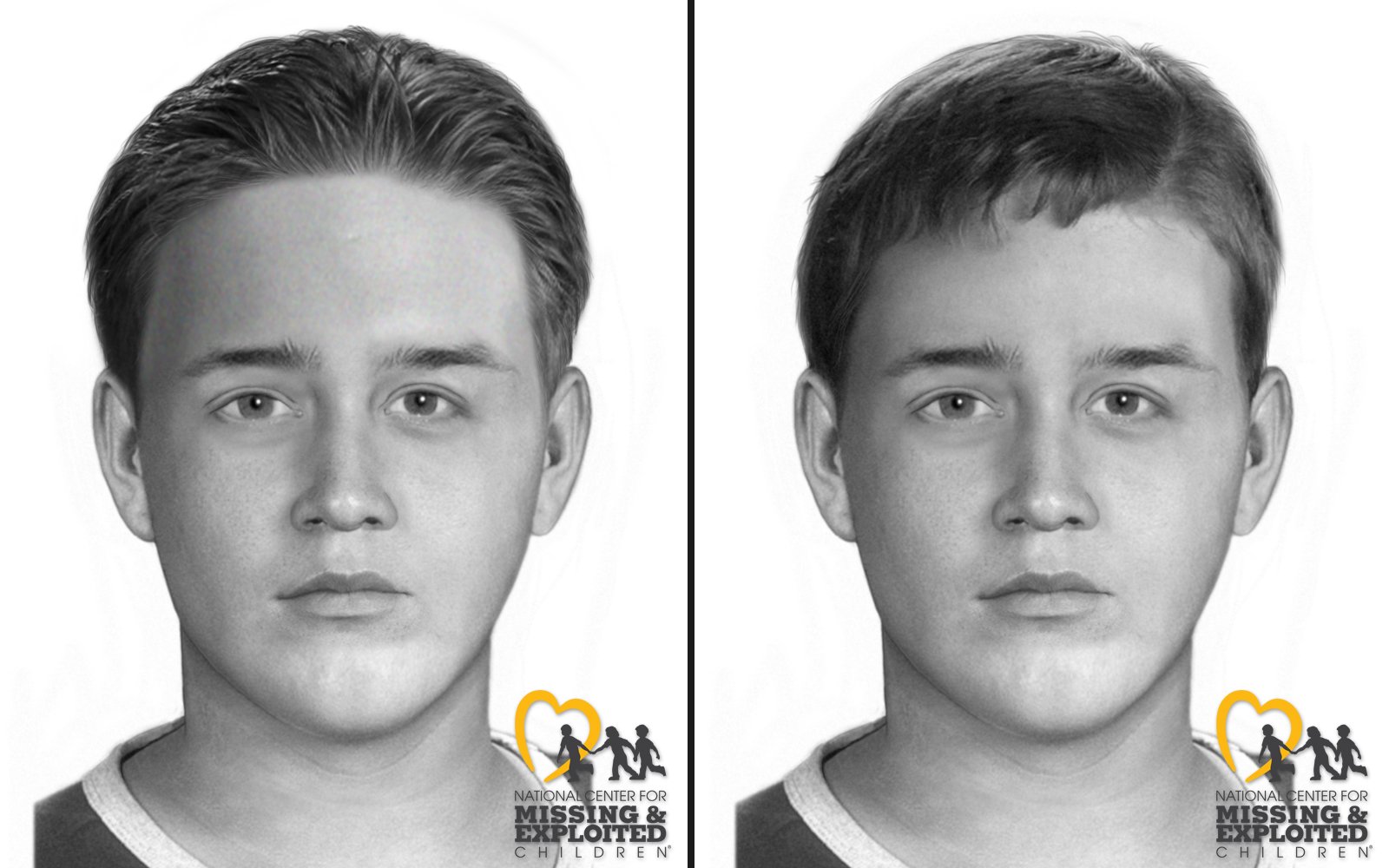 New sketches released Oct. 1, 2019, by the Orange County Sheriff's Department show what an unidentified male whose remains were found in Trabuco Canyon 1996 might have looked like when he died.