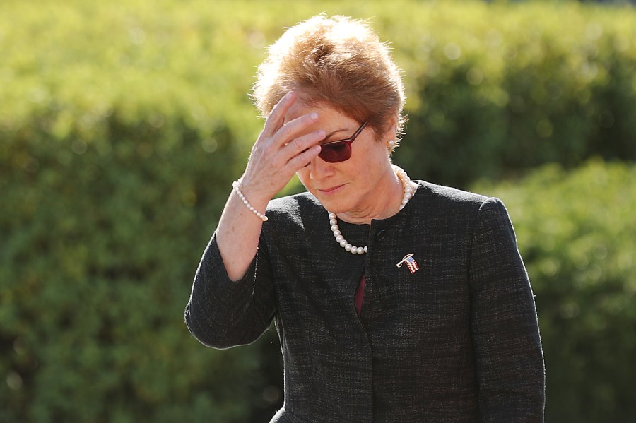 Former U.S. Ambassador to Ukraine Marie Yovanovitch arrives at the U.S. Capitol on Oct. 11, 2019. (Credit: Chip Somodevilla/Getty Images)