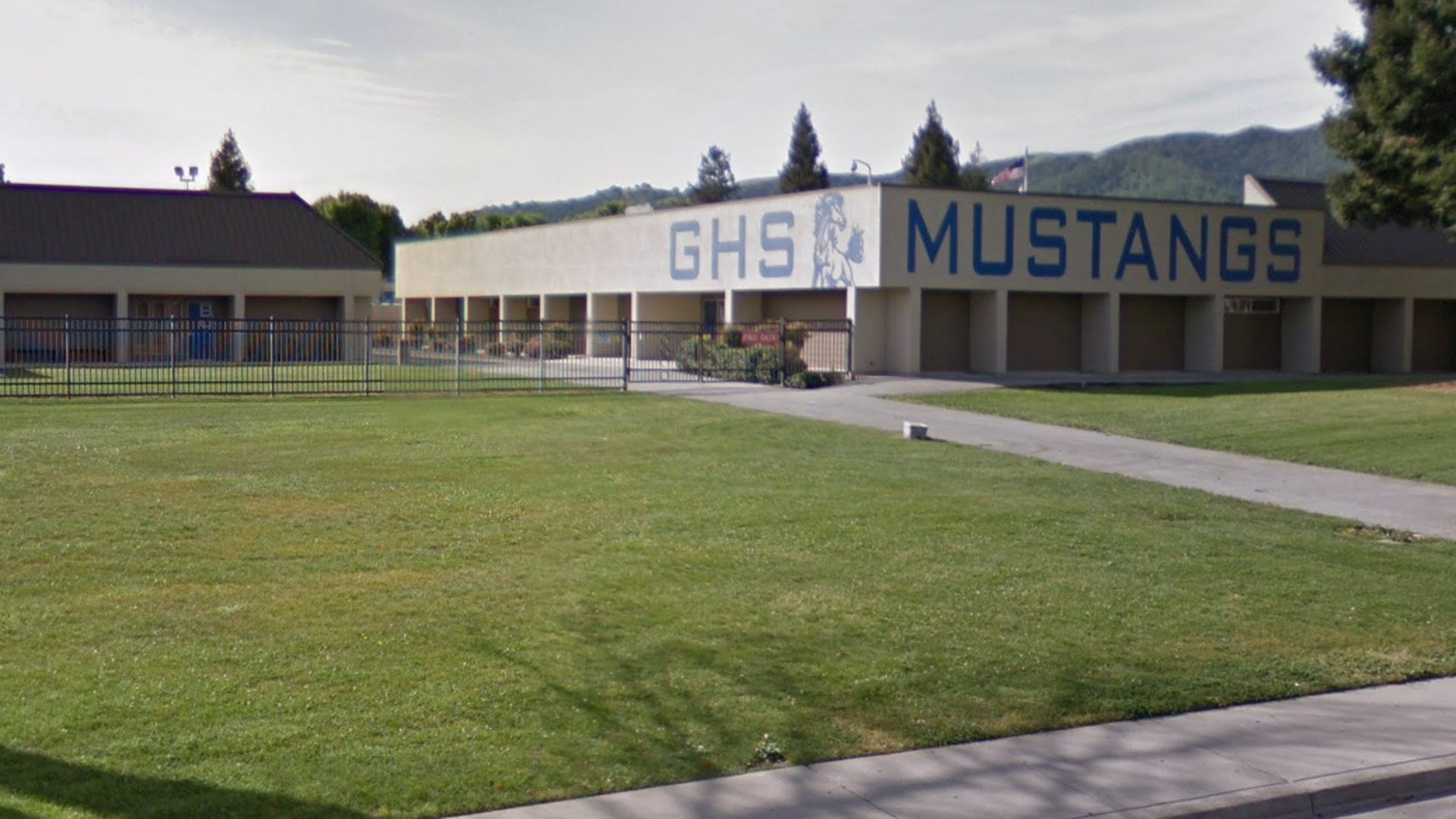 Gilroy High School is seen in an image from Google Maps.