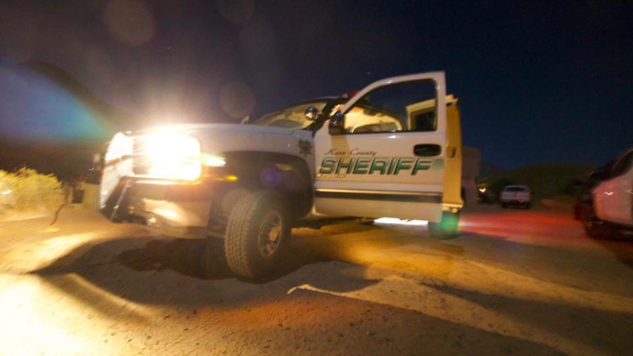 A Kern County sheriff's vehicle is shown in a file photo posted to the office's Facebook page on Oct. 14, 2019.