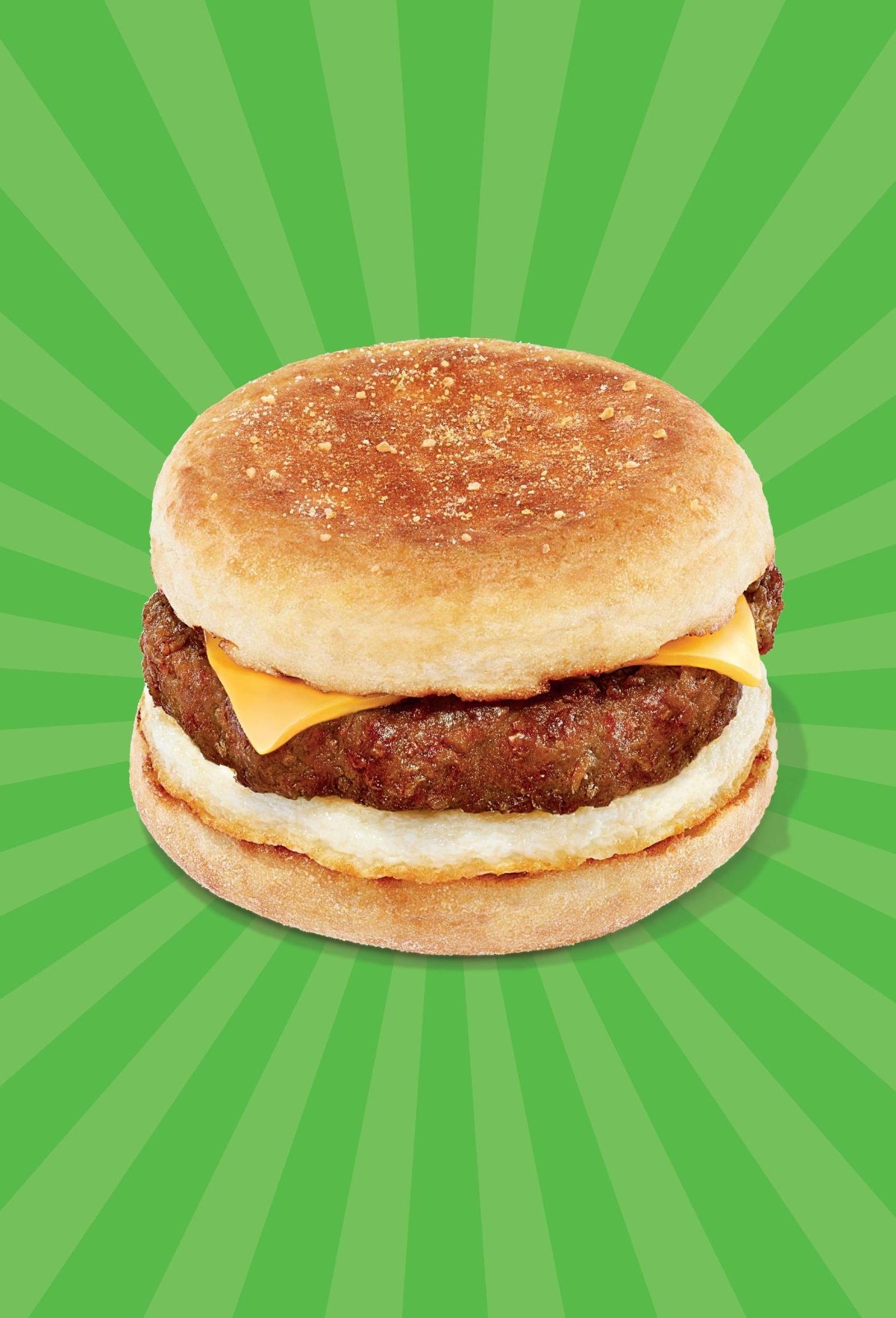 Dunkin' is selling a breakfast sandwich with Beyond Meat sausage in Manhattan. (Credit: Dunkin' via CNN Wire)