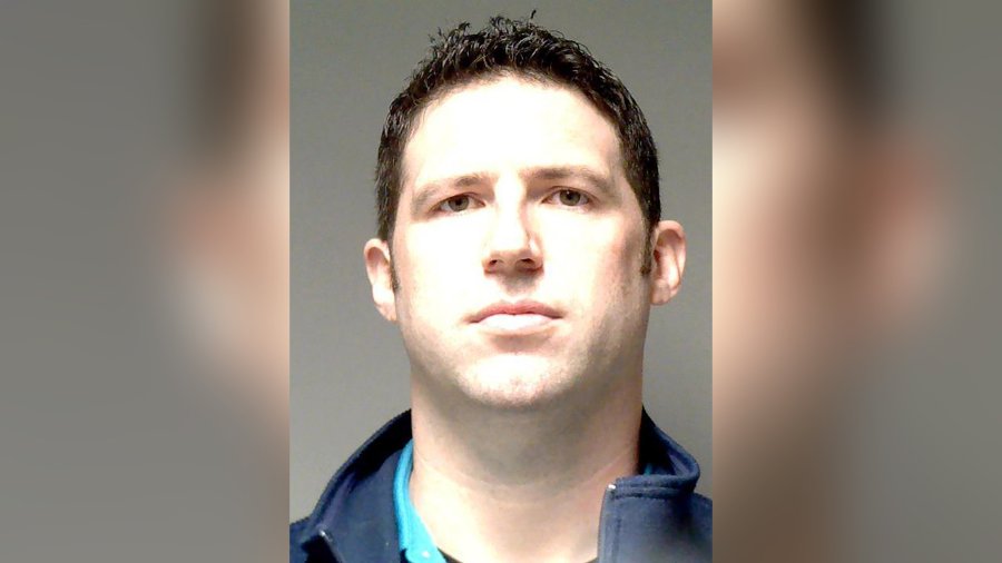 Former Lansing Police Department Officer Matthew Priebe was sentenced to one year in jail plus five years of probation for sexually asaulting three girls at the Michigan high school where he was a school resource officer. (Credit: CNN)