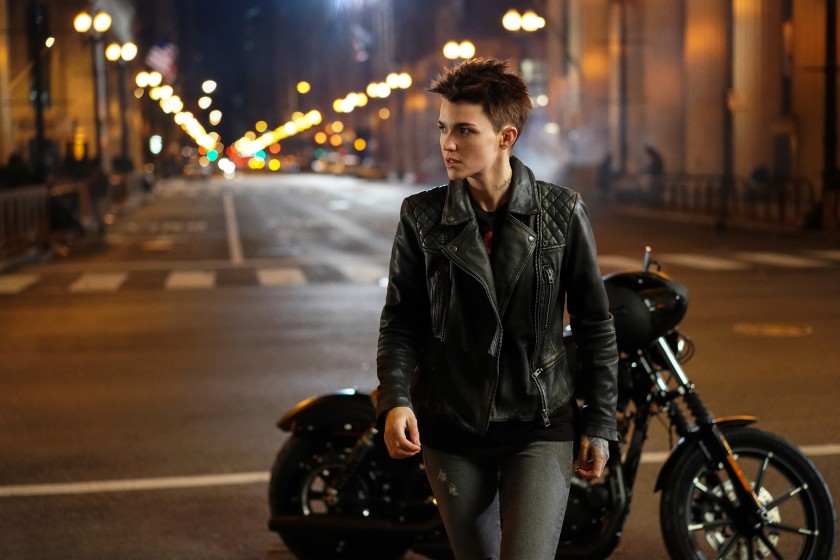 Ruby Rose as Kate Kane/Batwoman in a scene from the CW series Batwoman.” (Credit: The CW via Los Angeles Times)