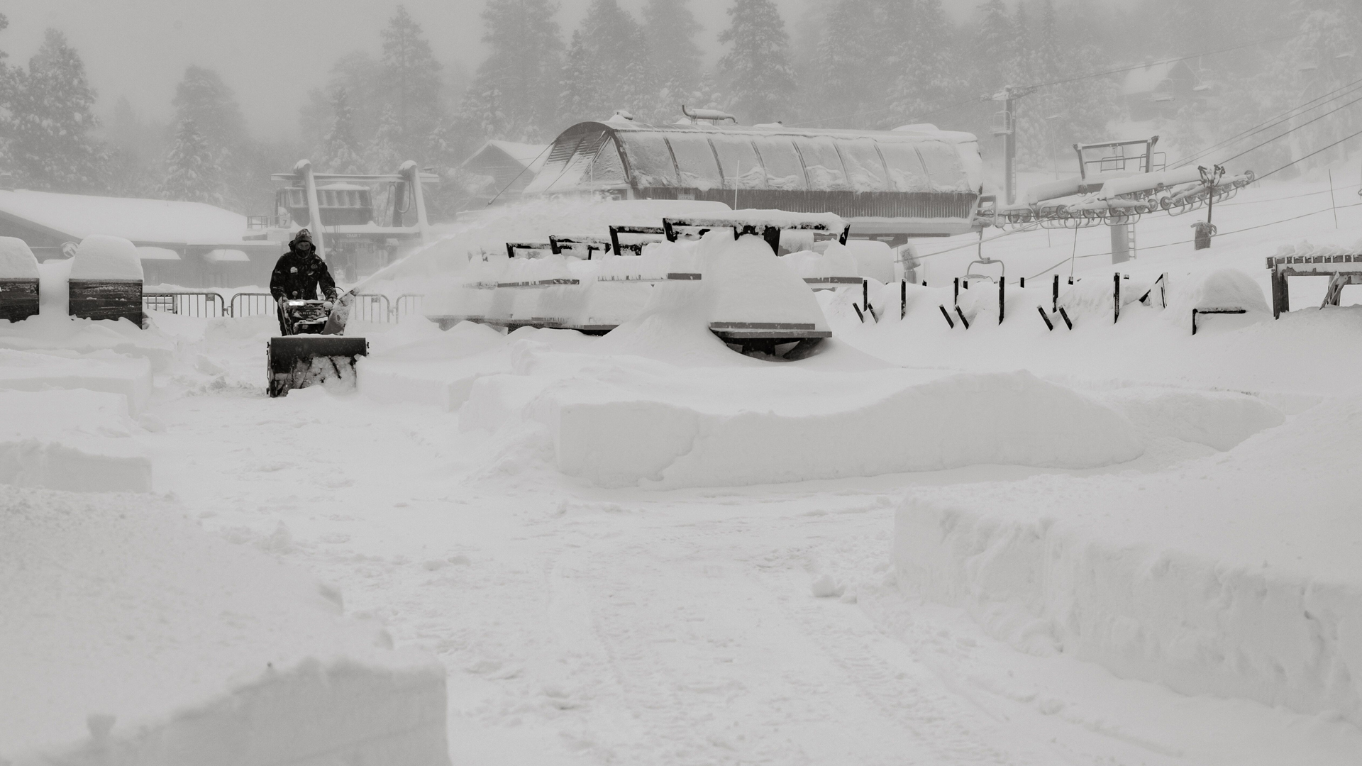 Big Bear Mountain Resort is seen on Nov. 29, 2019. (Credit: Big Bear Mountain Resort)