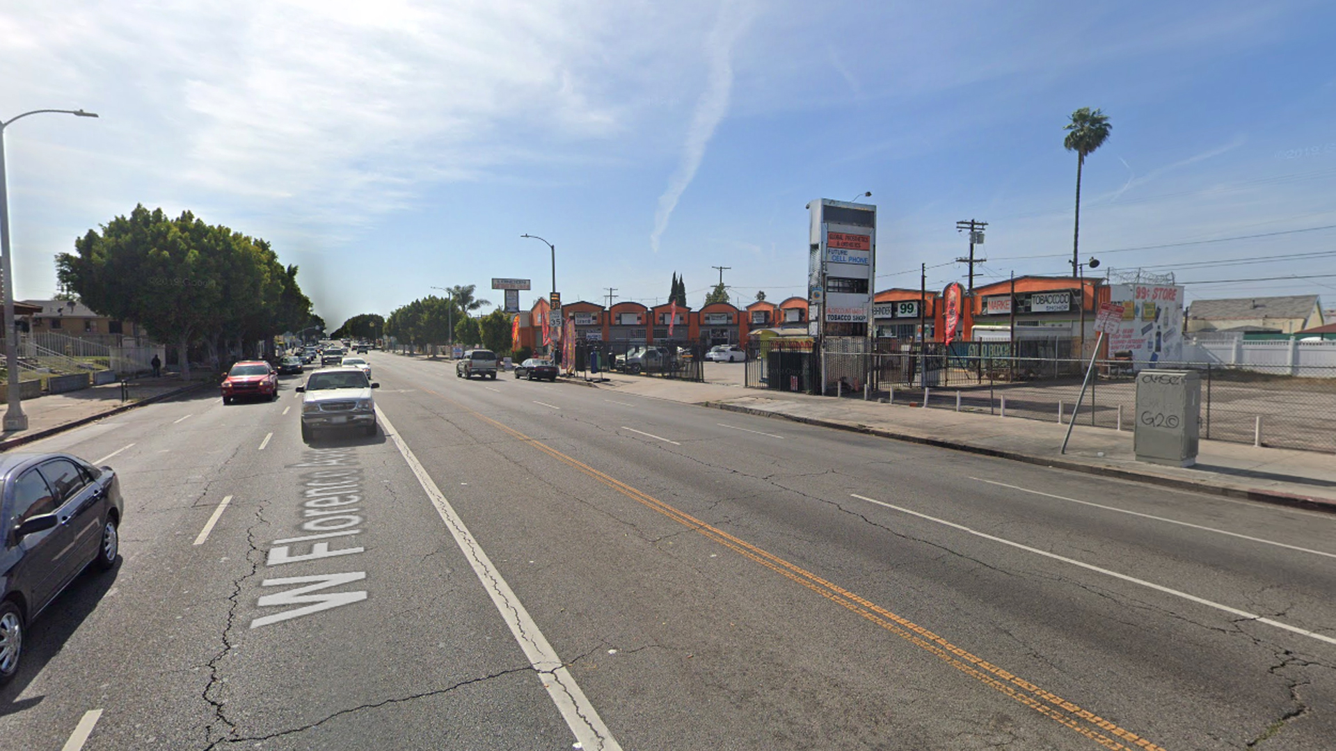 The 2000 block of Florence Avenue in Chesterfield Square is seen in a Google Maps Street View image.