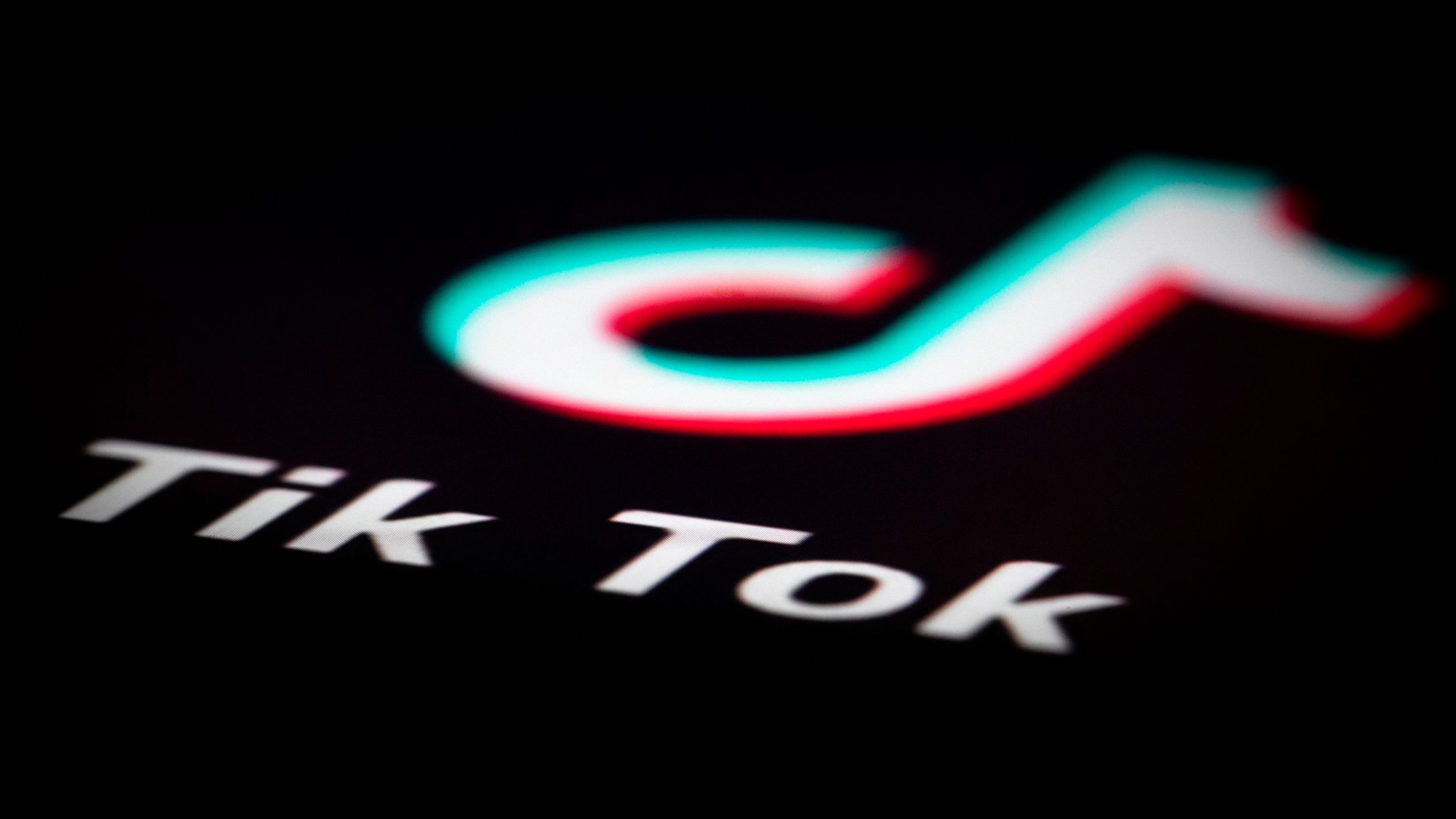 A photo taken on Dec. 14, 2018, in Paris shows the logo of the application TikTok. - TikTok, is a Chinese short-form video-sharing app, which has proved wildly popular this year. (Credit: JOEL SAGET/AFP via Getty Images)