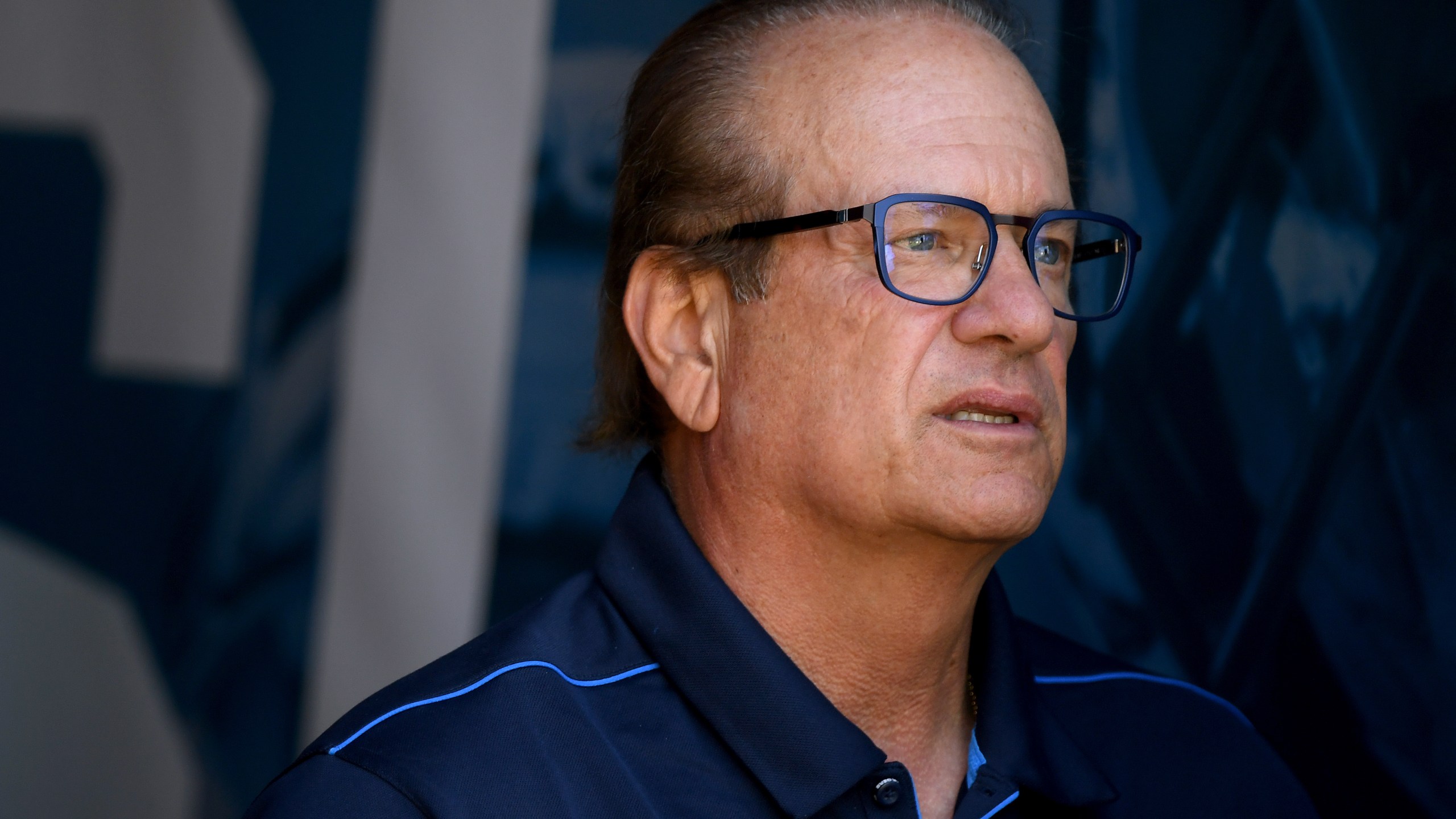 Los Angeles Chargers owner Dean Spanos before the game against the Denver Broncos at Dignity Health Sports Park on Oct. 6, 2019, in Carson, Calif. (Credit: Harry How/Getty Images)