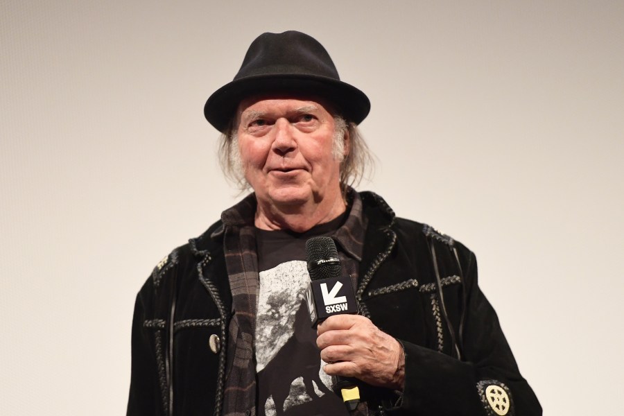 Neil Young attends the "Paradox" Premiere 2018 SXSW Conference and Festivals at Paramount Theatre on March 15, 2018, in Austin, Texas. (Credit: Matt Winkelmeyer/Getty Images for SXSW)