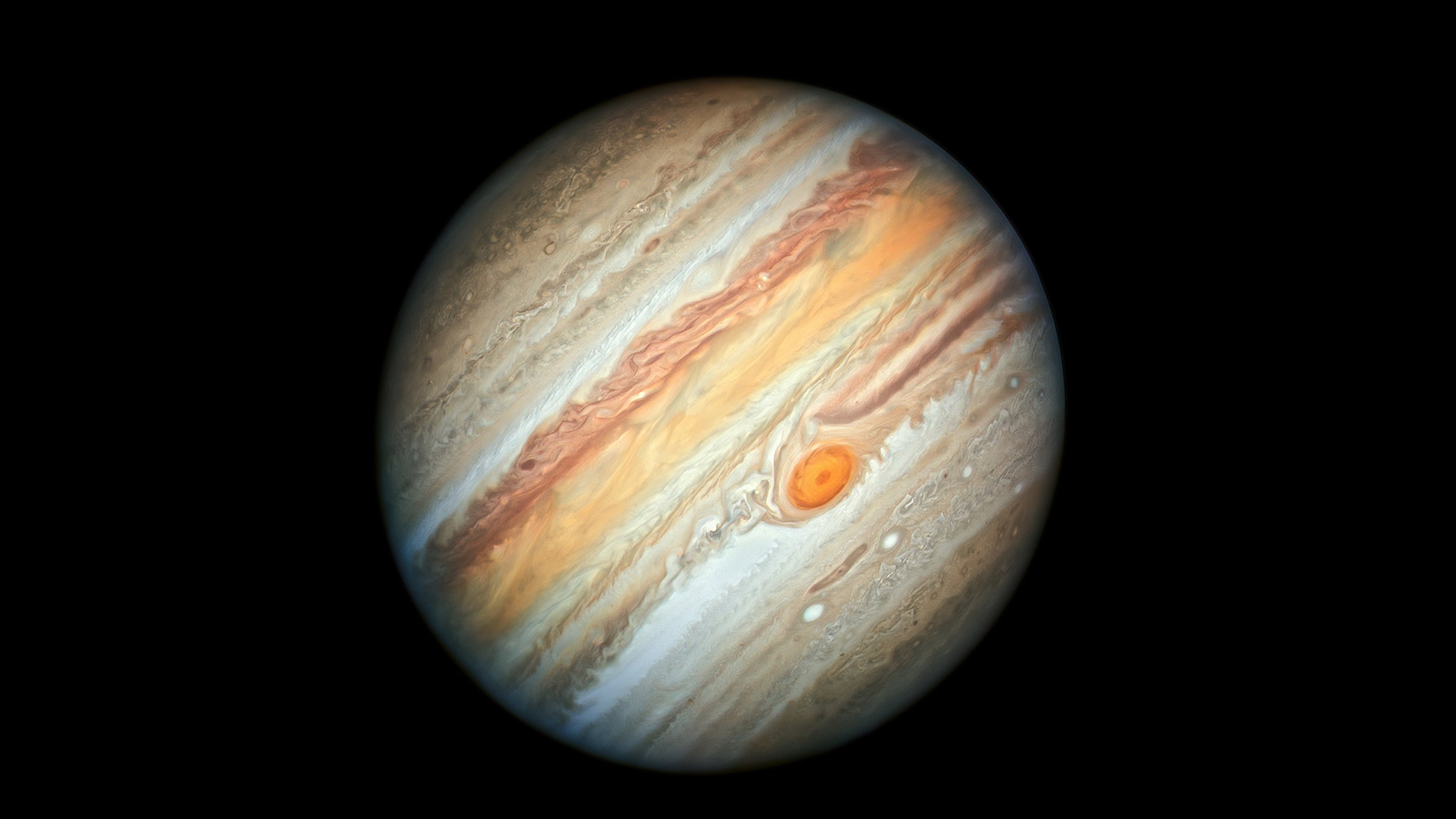 Last year, photos taken by NASA's Juno mission shows the Great Red Spot. (Credit: A. Simon/M.H. Wong/ESA/Hubble/NASA)