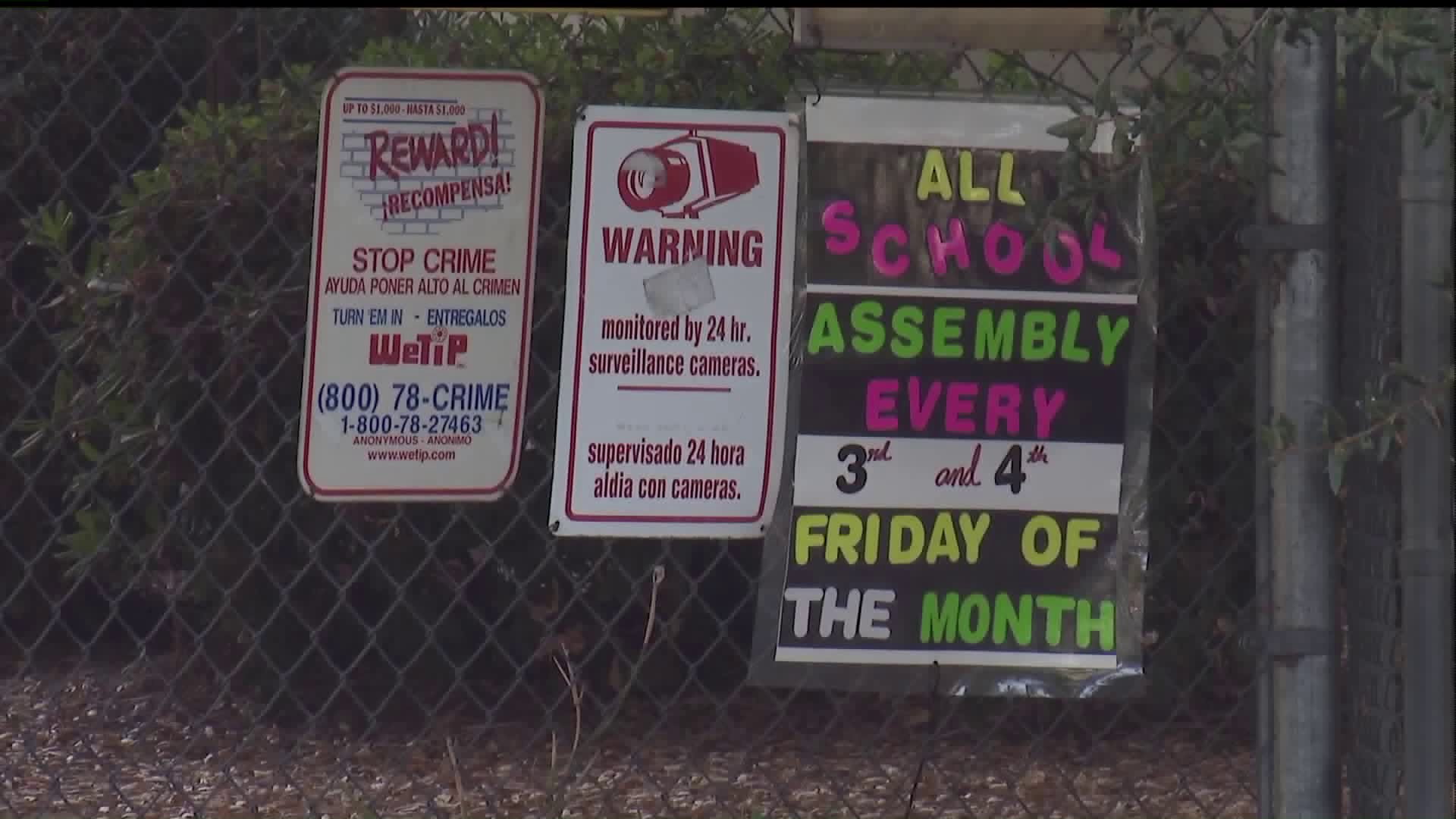 Washington Elementary STEM Magnet in Pasadena is seen on Nov. 15, 2019. (Credit: KTLA)