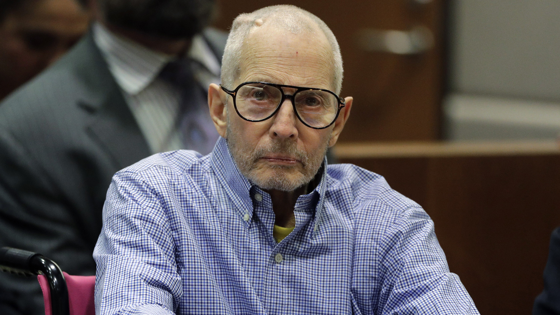 Real estate heir Robert Durst appears in the Airport Branch of the Los Angeles County Superior Court during a preliminary hearing on Dec. 21, 2016. (Credit: Jae C. Hong / Getty Images)