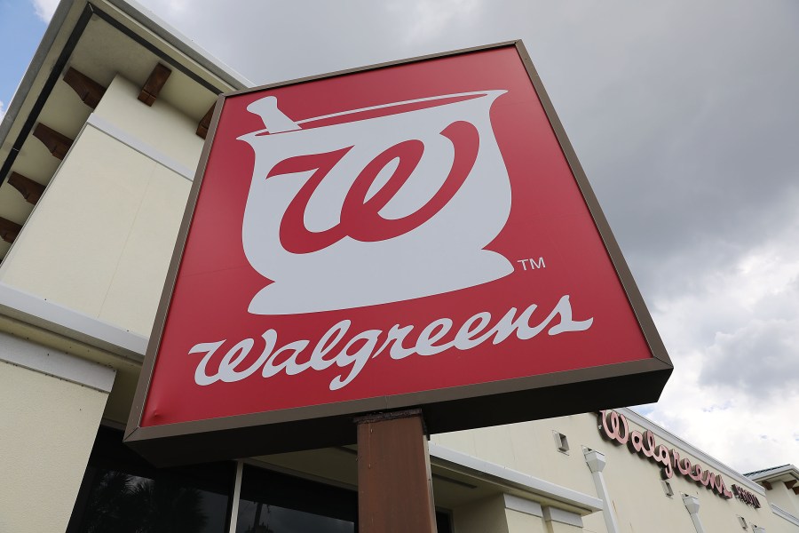 A Walgreens store is seen on April 02, 2019 (Credit: Joe Raedle/Getty)