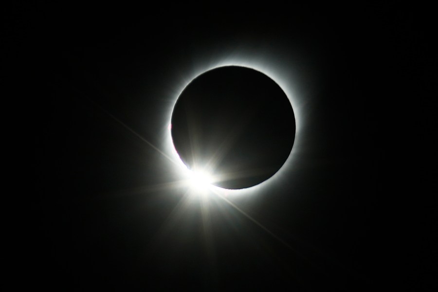 A total solar eclipse is seen on July 2, 2019, in Chile. (Credit: Marcelo Hernandez/Getty Images)